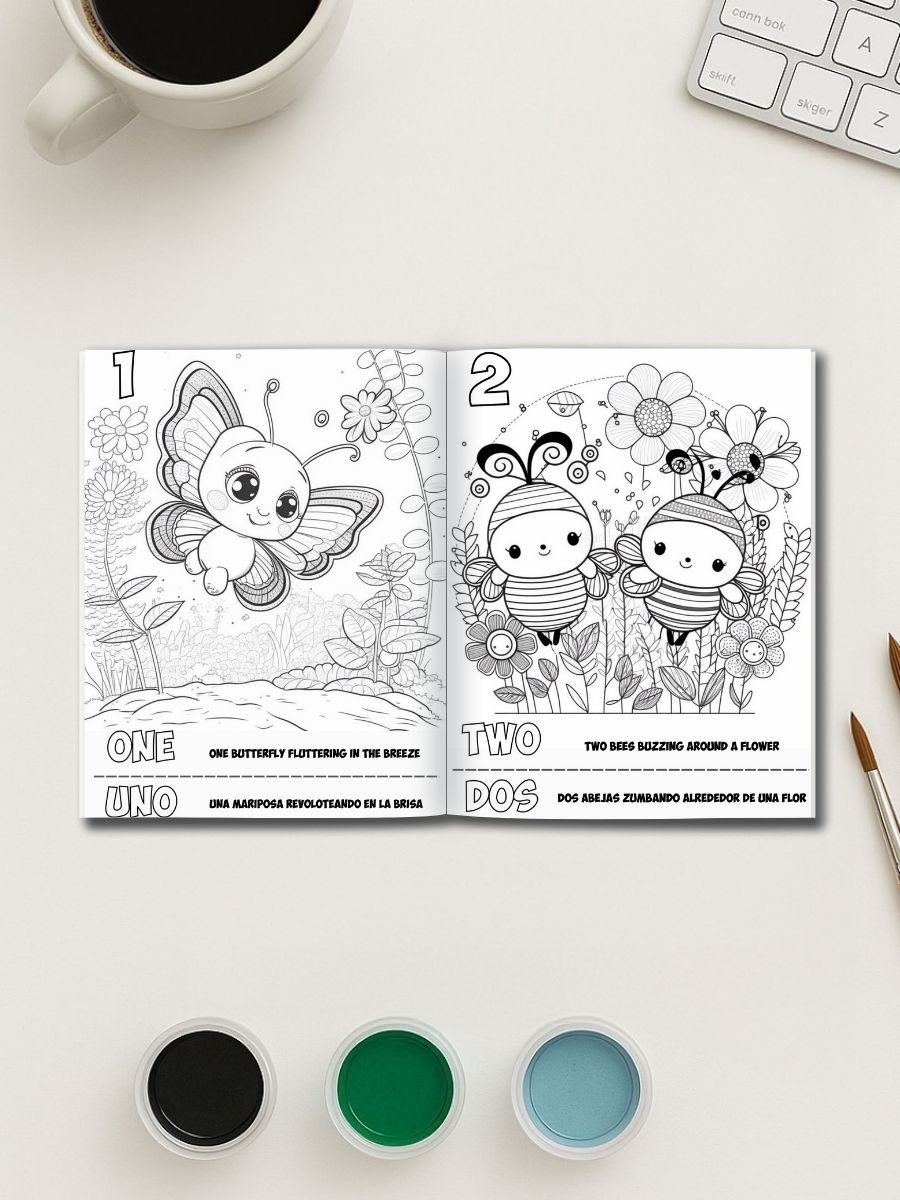 Bilingual Numbers in the Garden - Image 3